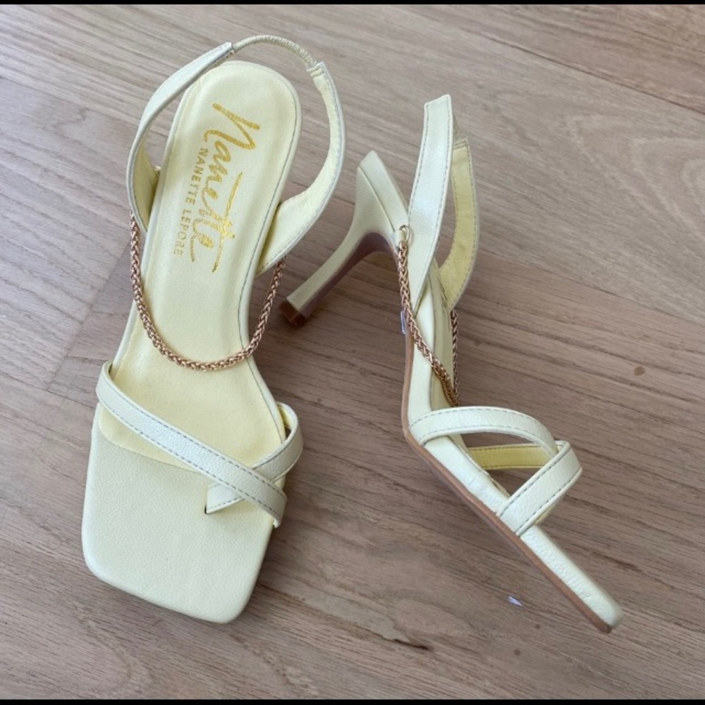 Yellow heels